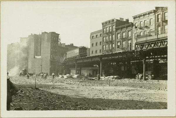 Manhattan: Allen Street - Division Street, 1931