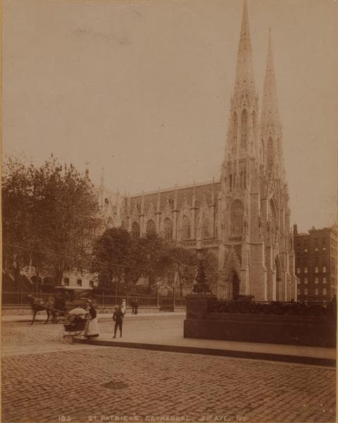 Manhattan: 5th Avenue - 50th Street, 1890