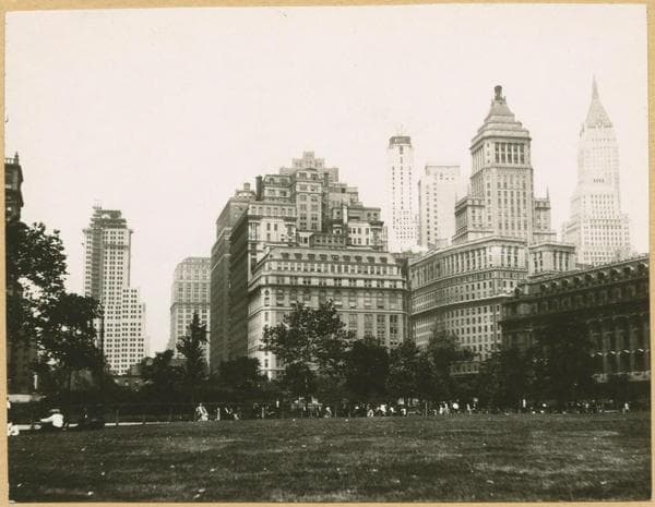 Manhattan: Battery Park., 1930