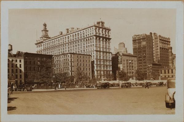 Manhattan: Lafayette Street - Duane Street, 1932