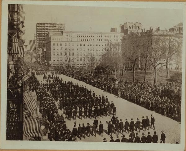 Celebrations - Parades - Municipal events - Sound Money Parade., 1896; 1896-11