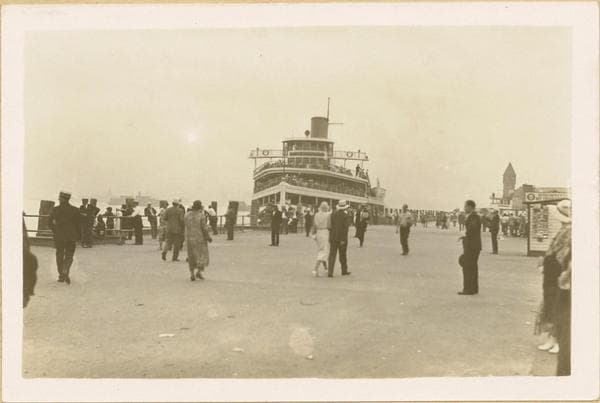 Manhattan: Battery Park Sea Wall., 1931