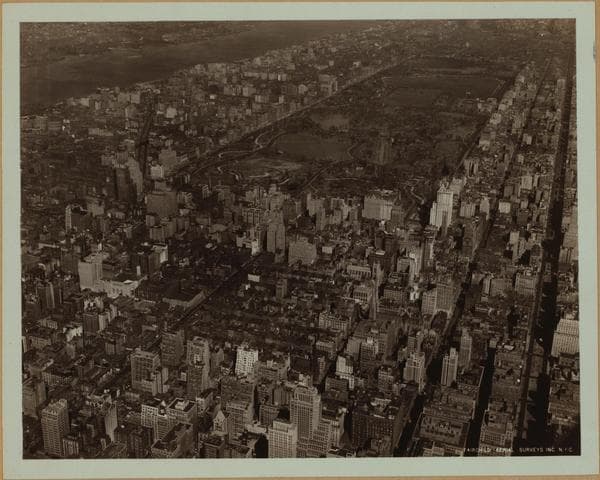 General view - [Manhattan - Central Park and area south.], 1927
