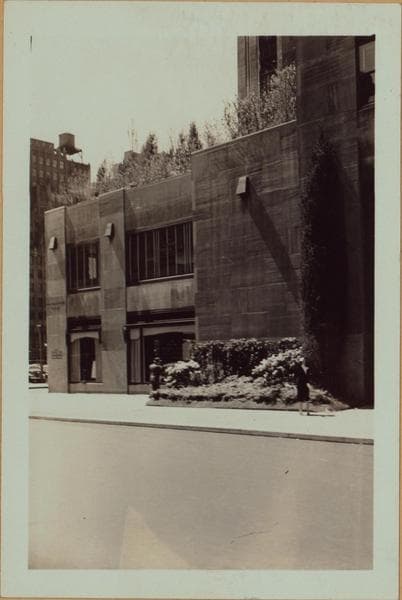 Manhattan: Rockefeller Plaza - 49th Street (West), 1938