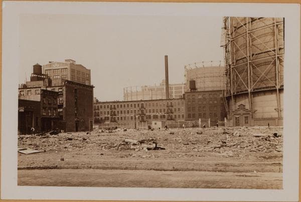 Manhattan: 11th Street (East) - Dry Dock Street, 1936