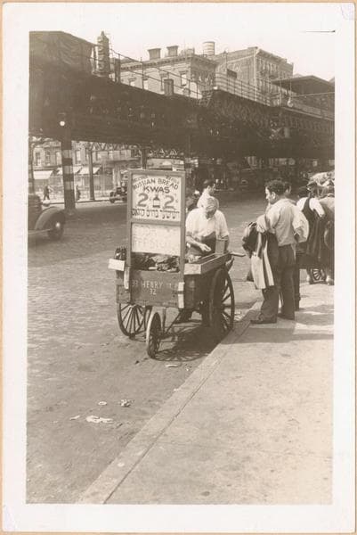 Occupations - Peddlers - Food - Refreshments - Soft drinks., 1935–1936