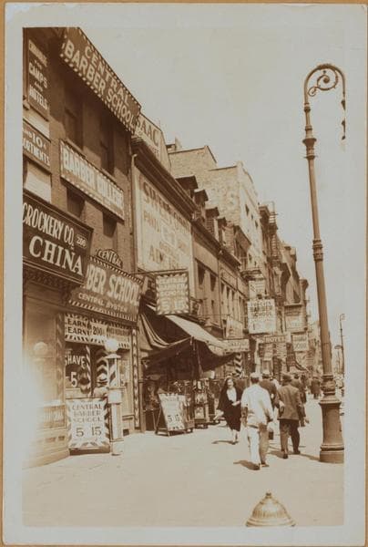 Manhattan: Bowery - Spring Street, 1933–1934