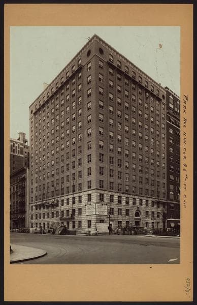 Manhattan: Park Avenue - 86th Street (East), 1924