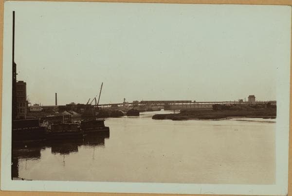 Flushing River - Queens - [Northern Boulevard Bridge.], 1927–1935