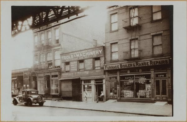 Manhattan: 3rd Avenue - 128th Street, 1932