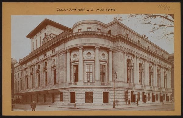 Manhattan: Central Park West - 62nd Street (West), 1906–1909