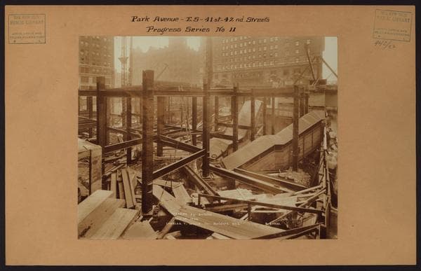 Manhattan: Park Avenue - 41st Street, 1922