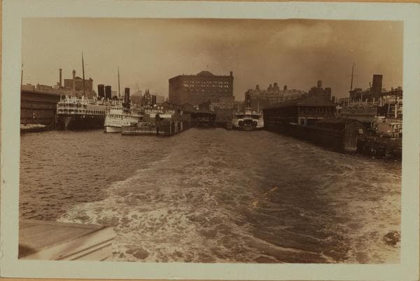 North (Hudson) River - Piers 43-45., 1930-07-25
