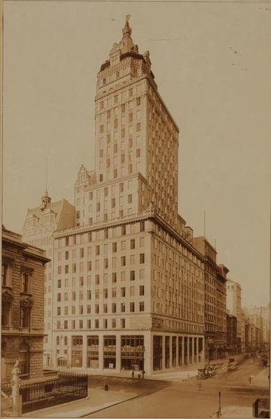 Manhattan: 57th Street - 5th Avenue, 1922