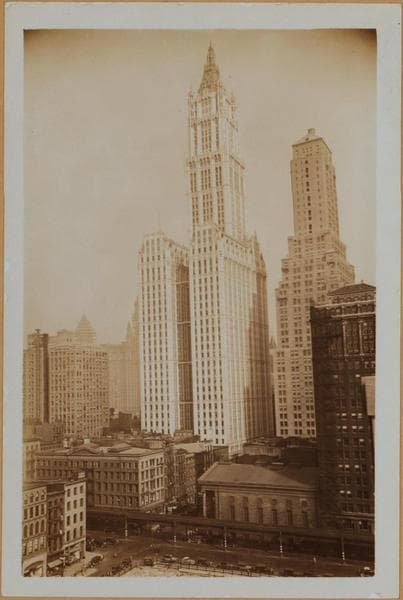 Manhattan: Church Street - Park Place, 1934