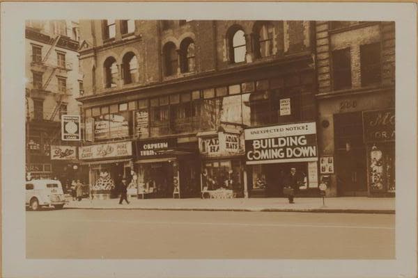 Manhattan: Broadway - Fulton Street, 1936