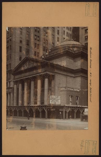 Manhattan: Madison Avenue - 24th Street, 1919