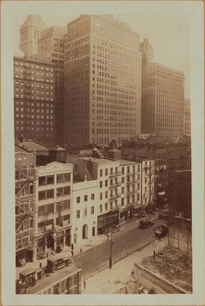 Manhattan: Washington Street - Morris Street, 1929