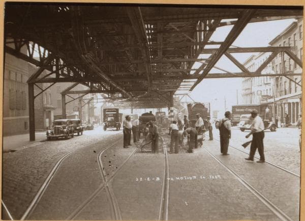 Brooklyn: Fulton Street - Hicks Street, 1936