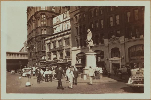 Manhattan: Nassau Street - Spruce Street, 1933