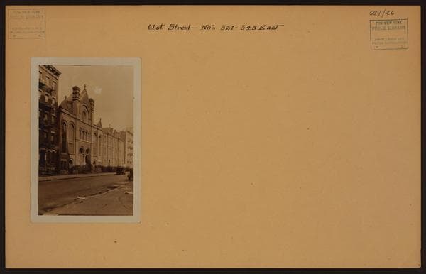 Manhattan: 61st Street (East) - 1st Avenue, 1927