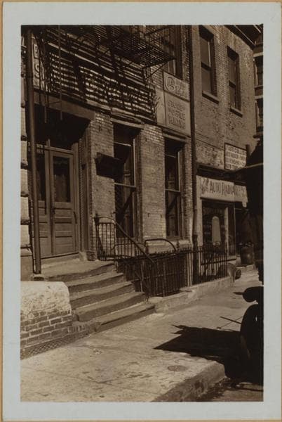 Manhattan: Broome Street - Thompson Street, 1938