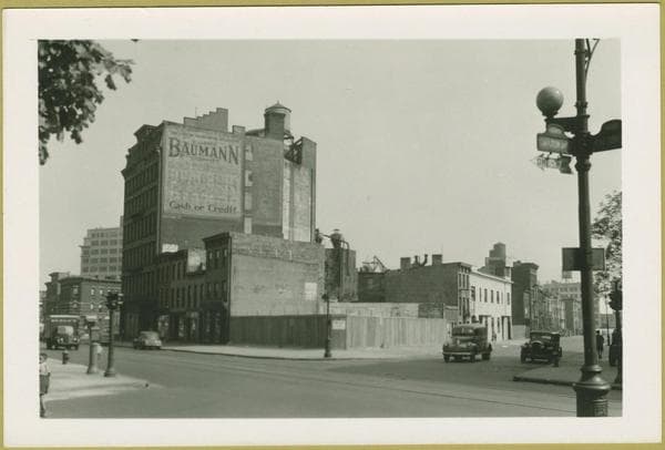 Carlton Avenue - Fulton Street, southeast corner, 1942-05-13