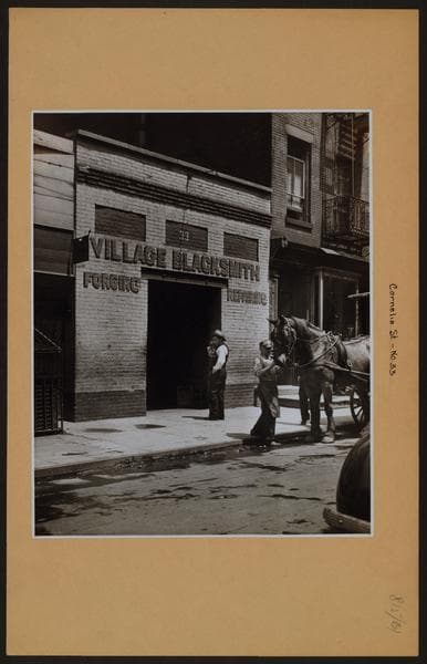 Manhattan: Cornelia Street - Bleecker Street, 1939