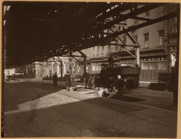 Brooklyn: Fulton Street - Hicks Street, 1936