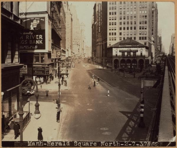 Manhattan: Broadway - 6th Avenue, 1937-02-07