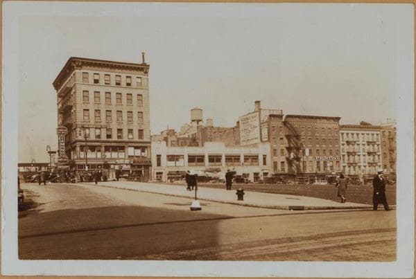 Manhattan: Canal Street - Forsyth Street, 1934