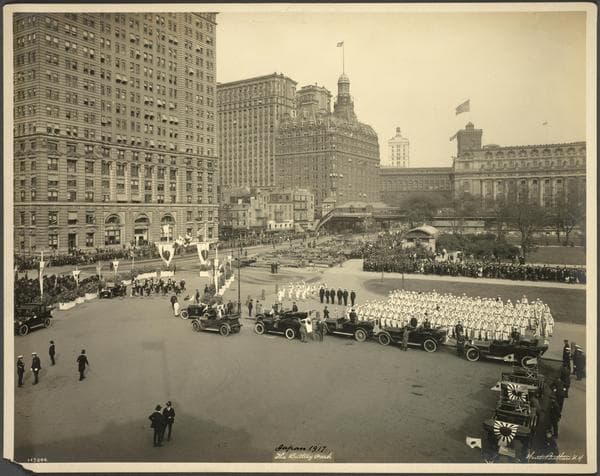 Japan. 1917. The Battery Park, 1917