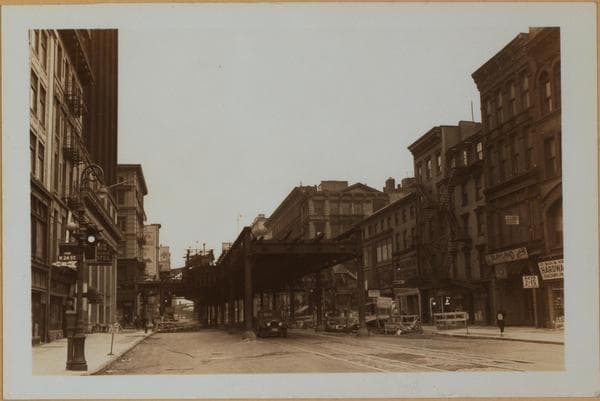 Manhattan: 6th Avenue - 24th Street (West), 1939