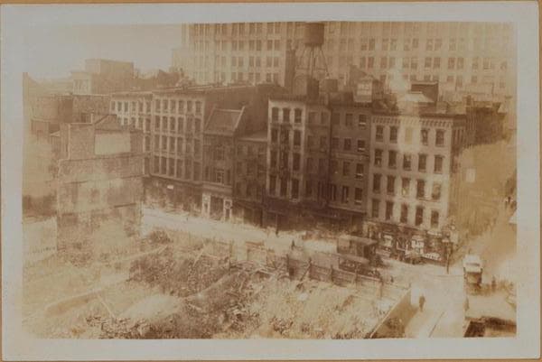 Manhattan: Beekman Street - William Street, 1931