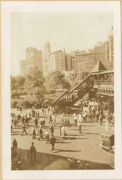 Manhattan: Battery Park South Ferry Terminus., 1930