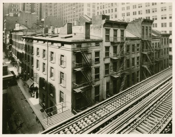 Pine Street - Pearl Street (looking northwest), 1930-05-13