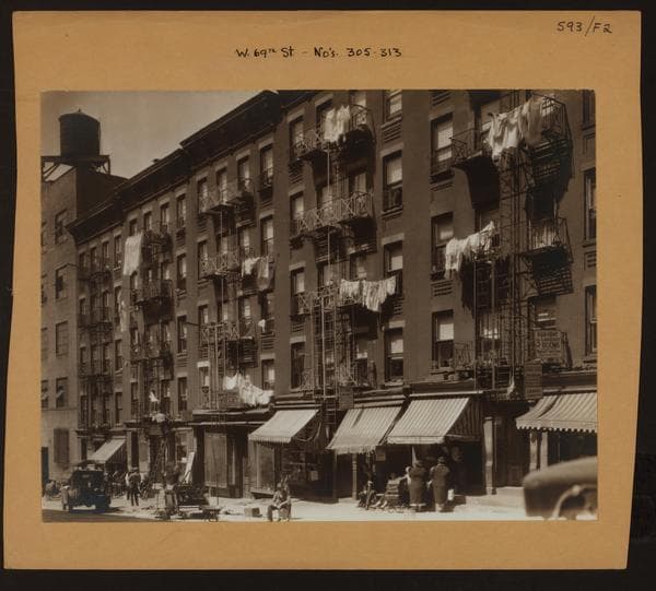 Manhattan: 69th Street (West) - West End Avenue, 1933