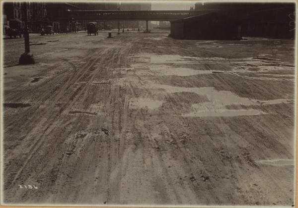 Manhattan: West Street - Dey Street, 1920