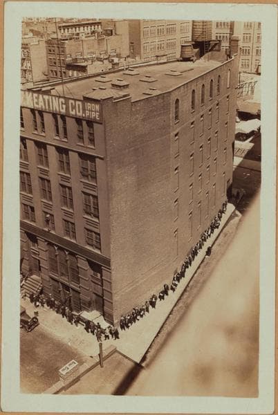 Manhattan: Water Street - Pike Slip, 1932