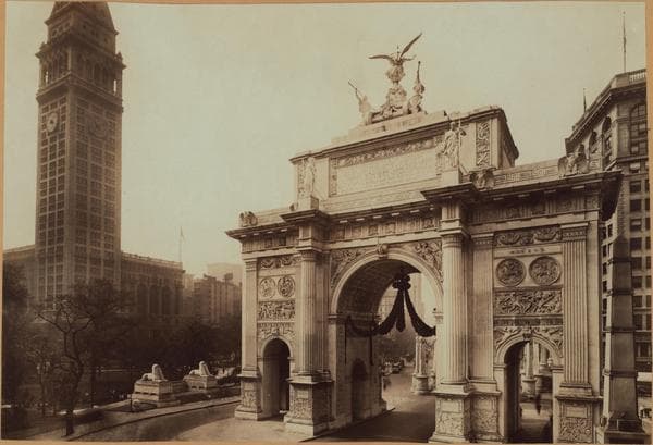 Manhattan: 5th Avenue - 25th Street, 1919