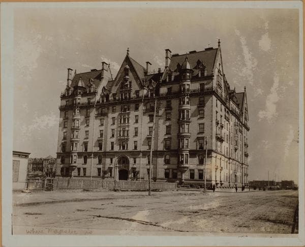 Manhattan: Central Park West - 72nd Street, 1880