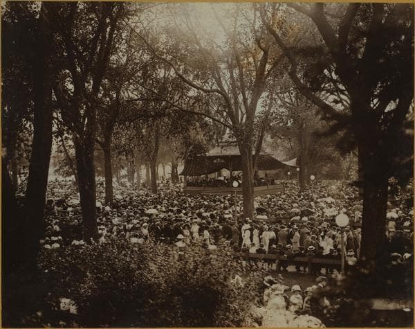 Music - Municipal music program - [Central Park band concert.]