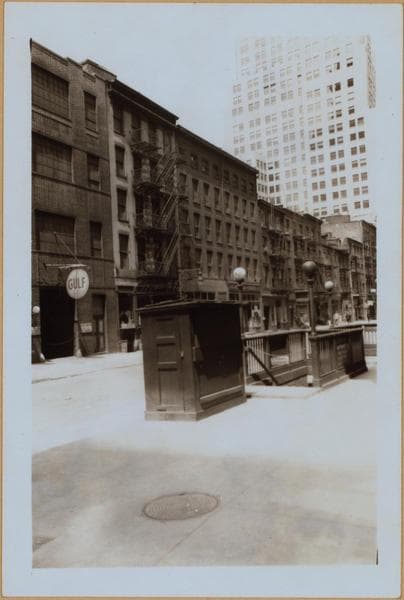 Manhattan: Greenwich Street - Trinity Place, 1941
