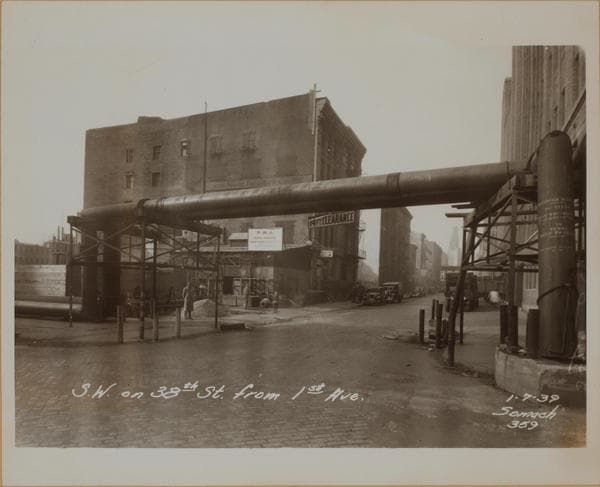 Manhattan: 38th Street (East) - 1st Avenue, 1939