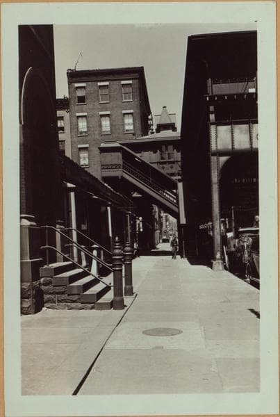 Manhattan: West Broadway - Canal Street, 1938