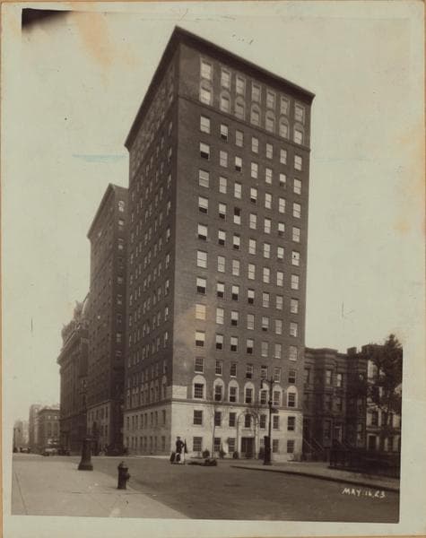 Manhattan: West End Avenue - 103rd Street (West), 1923