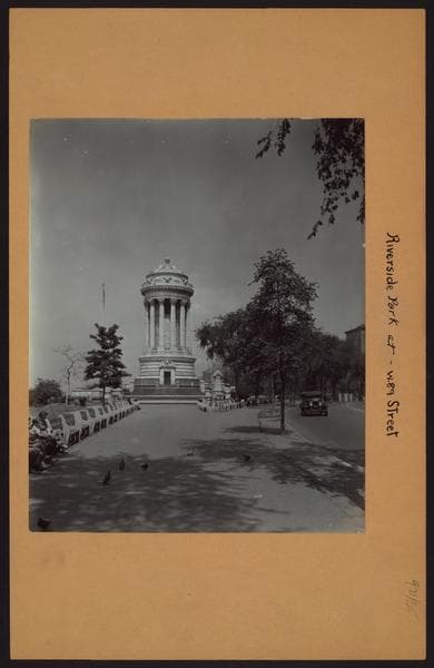 Manhattan: Riverside Drive - 86th Street (West), 1936