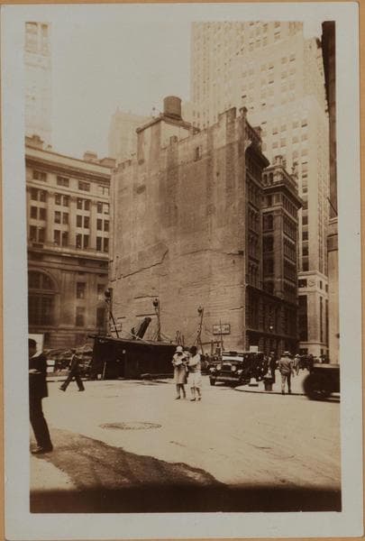 Manhattan: Beaver Street - Hanover Street, 1929
