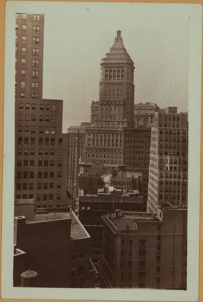 General view - [Manhattan - William Street - New York Cotton Exchange.], 1929