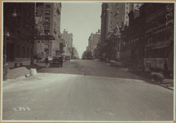 Manhattan: West End Avenue - 74th Street (West), 1920–1921